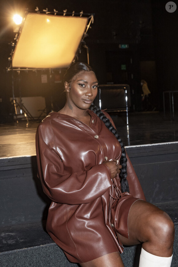 Exclusif - Aya Nakamura - Enregistrement de l'émission "Clique X" à l'Olympia (fermé), présentée par M.Achour, et diffusée en exclusivité sur Clique Tv et sur MyCanal, à Paris. Le 6 novembre 2020 © Jack Tribeca / Bestimage
