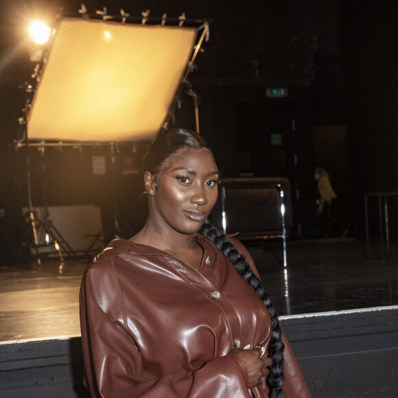 Exclusif - Aya Nakamura - Enregistrement de l'émission "Clique X" à l'Olympia (fermé), présentée par M.Achour, et diffusée en exclusivité sur Clique Tv et sur MyCanal, à Paris. Le 6 novembre 2020 © Jack Tribeca / Bestimage