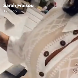 Sarah Fraisou, fière de sa nouvelle silhouette, s'affiche dans des tenues moulantes - Snapchat, 15 novembre 2020