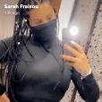 Sarah Fraisou, fière de sa nouvelle silhouette, s'affiche dans des tenues moulantes - Snapchat, 15 novembre 2020