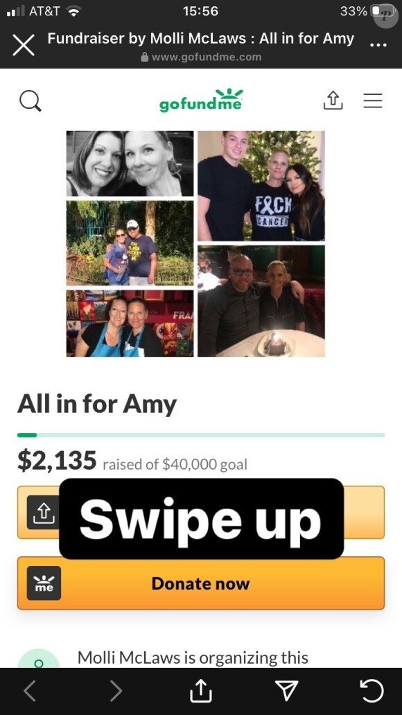 René-Charles Angélil a apporté son soutien à une femme prénommée Amy, victime d'un cancer, sur Instagram.