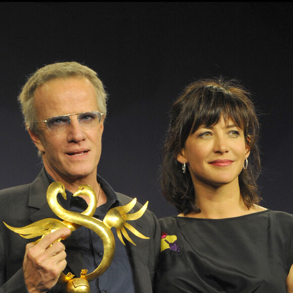 Christophe Lambert et Sophie Marceau- 24e festival du film de Cabourg