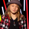 Satine - "The Voice Kids", émission du 16 octobre 2015 sur TF1.