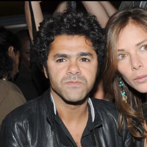 Jamel Debbouze et Mélissa Theuriau à l'inauguration du café théâtre "Le comédy club" de Jamel Debbouze.