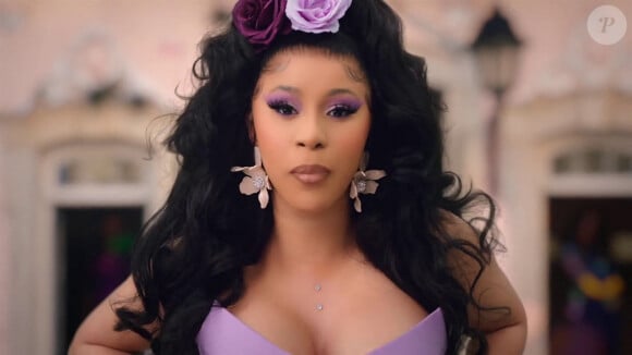 Cardi B sur le clip vidéo Me Gusta, le 21 septembre 2020 