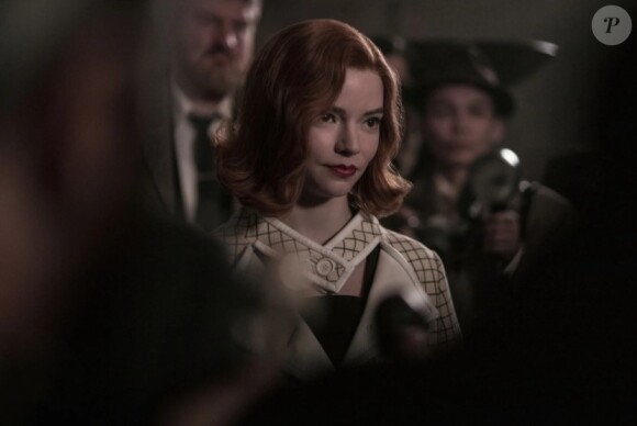 Anya Taylor-Joy dans la série "Le jeu de la dame", sur Netflix.
