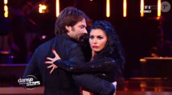 Christophe Dominici et Candice Pascal dans l'émission "Danse avec les stars". 2012.