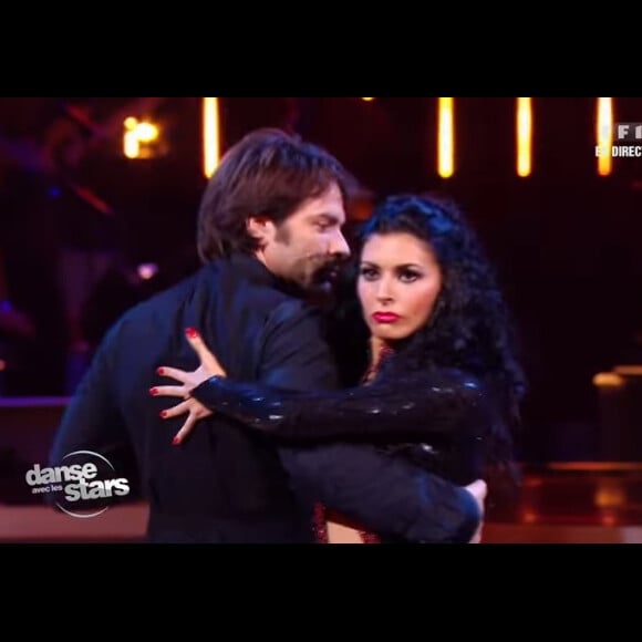 Christophe Dominici et Candice Pascal dans l'émission "Danse avec les stars". 2012.