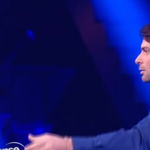 Christophe Dominici et Candice Pascal dans l'émission "Danse avec les stars". 2012.