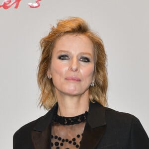 Karin Viard (César de la Meilleure actrice dans un second rôle pour le film "Les chatouilles") - Photocall du dîner de la 44ème cérémonie des César au Fouquet's à Paris. Le 22 février 2019 © Pierre Perusseau / Bestimage