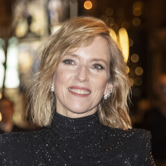 Karin Viard (César de la Meilleure actrice dans un second rôle pour le film "Les chatouilles") - Arrivées au dîner de la 44ème cérémonie des César au Fouquet's à Paris. Le 22 février 2019 © Borde-Jacovides / Bestimage
