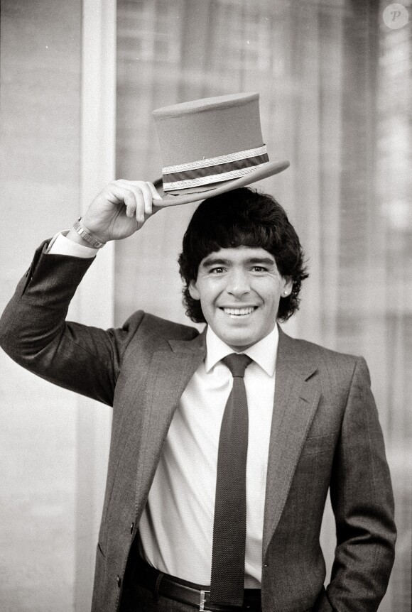 Diego Maradona en 1986.