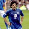 Diego Maradona à Manchester en 2006.