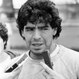 Archives - Diego Maradona lors de l'entrainement pour la Coupe du Monde de Football 1986 à Mexico. Le 19 juin 1986