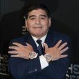Diego Maradona fêtera ses 60 - Diego Maradona (2 montres Hublot) - The Best FIFA Football Awards 2017 au London Palladium à Londres. © Pierre Perusseau/Bestimage   