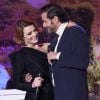 Elodie Frégé et Grégory Fitoussi dans l'émission "Allez viens, je t'emmène", sur France 3, les 27 novembre 2020.