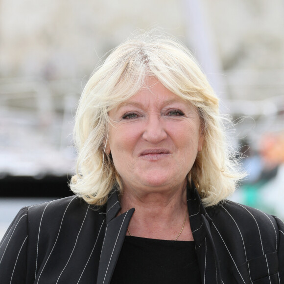 Charlotte de Turckheim - Photocall du téléfilm "La loi de Valérie" lors de la 19e édition du Festival de la Fiction TV de la Rochelle, France, le 16 septembre 2017. © Patrick Bernard/Bestimage