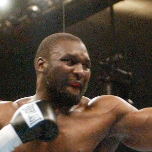 Mike Tyson contre Danny Williams au Freedom Hall à Louisville, en mai 2004.