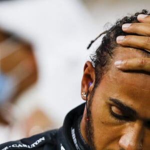 Lewis Hamilton, Mercedes-AMG Petronas F1 - Grand Prix automobile de Bahreïn © Motorsport / Panoramic / Bestimage