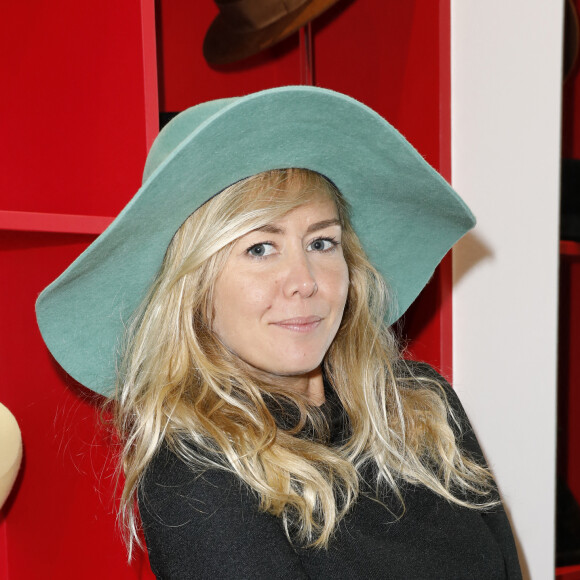 Énora Malagré, Anthony Peto à la soirée d'ouverture de la nouvelle boutique du chapelier Anthony Peto à Paris, le 7 novembre 2019. © Marc Ausset-Lacroix/Bestimage