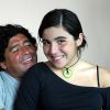 Archives - Diego Maradona et sa fille Giannina. Le 24 septembre 2003 © Imago / Panoramic / Bestimage