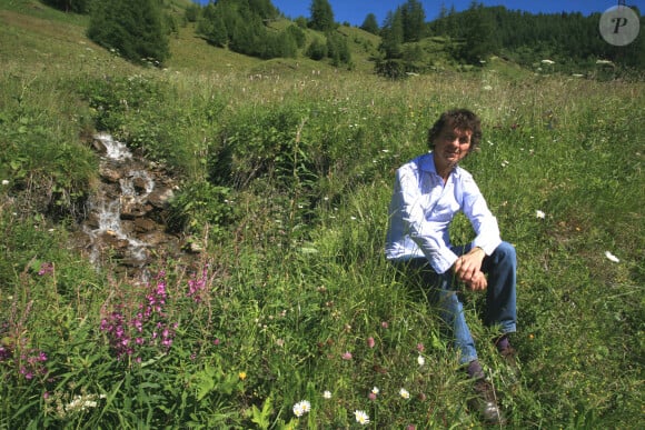 Le chef Guy Martin, chez lui en Savoie, en 2011.