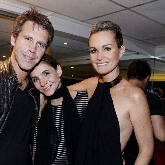 Exclusif - Le prince Emmanuel Philibert de Savoie, la princesse Clotilde (Courau) et Laeticia Hallyday - People au concert de Johnny Hallyday au POPB de Bercy a Paris. Le 15 juin 2013