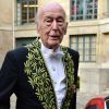 Valéry Giscard d'Estaing - Le philosophe Alain Finkielkraut entre à l'Académie Française à Paris © Giancarlo Gorassini/Bestimage