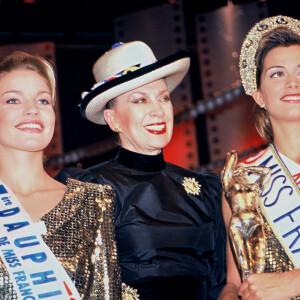 Achives - Geneviève de Fontenay, Melody Vilbert élue Miss France 1995