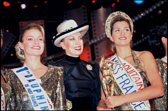 Achives - Geneviève de Fontenay, Melody Vilbert élue Miss France 1995