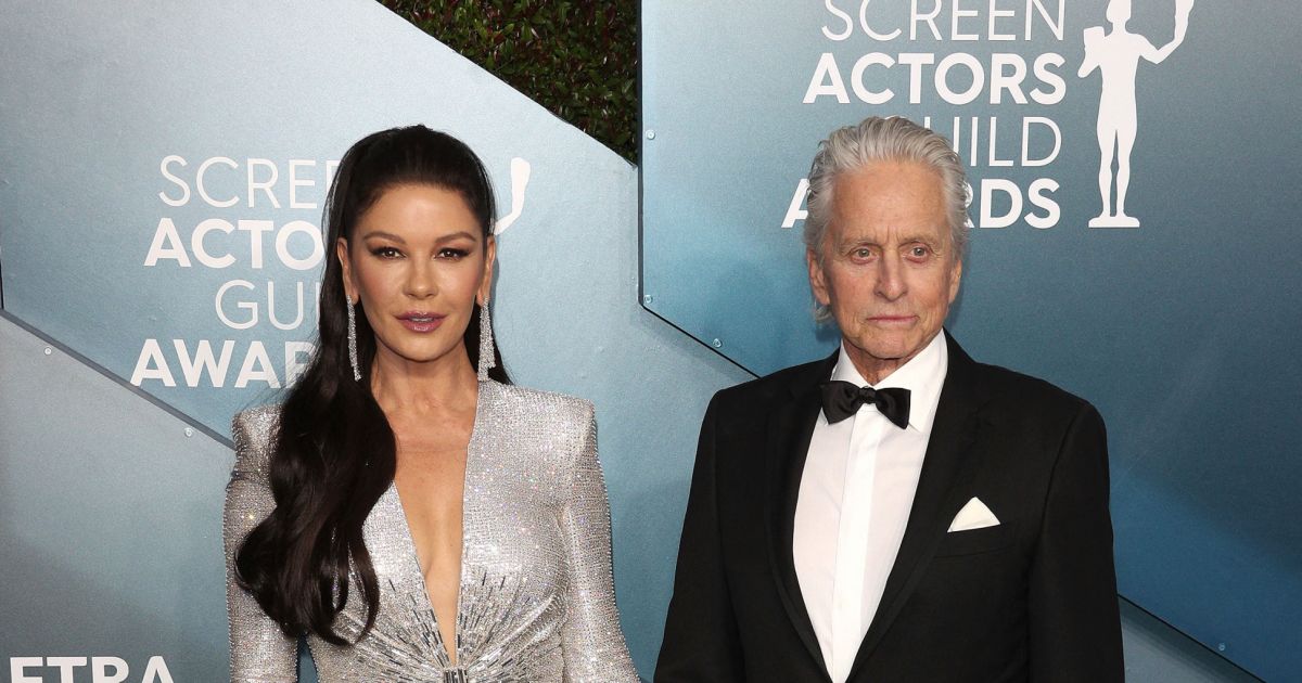 Michael Douglas et sa femme Catherine Zeta-Jones - 26ème cérémonie