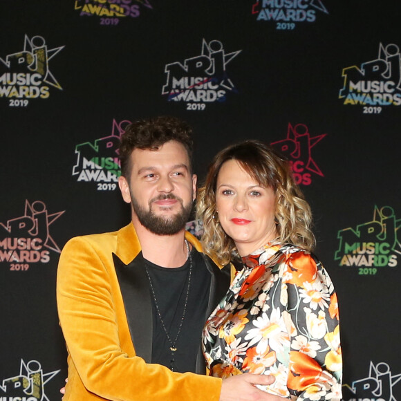 Claudio Capéo et Aurélie Willgallis - 21ème édition des NRJ Music Awards au Palais des festivals à Cannes le 9 novembre 2019. © Dominique Jacovides/Bestimage 