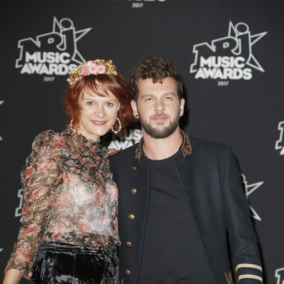 Claudio Capéo et Aurélie Willgallis - 19ème édition des NRJ Music Awards à Cannes le 4 novembre 2017. © Christophe Aubert via Bestimage 