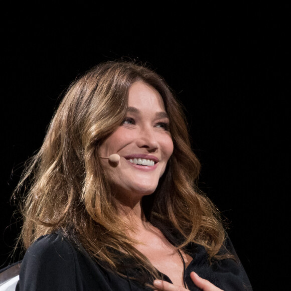 Exclusif - Carla Bruni Sarkozy - Enregistrement de l'émission "La Chanson secrète 6" à la Scène musicale à Paris, qui sera diffusée le 12 décembre sur TF1. © Gaffiot-Moreau / Bestimage 