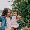 Cécilia de "Mamans & Célèbres" et sa fille Sway, décembre 2020