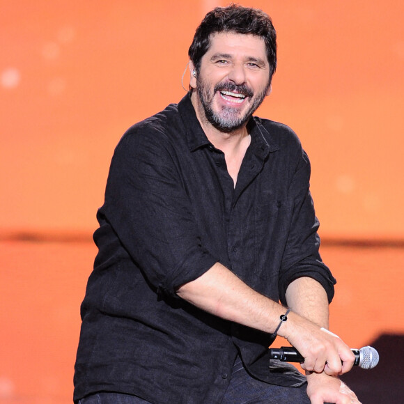 Exclusif - No Web - No Tabloids - Patrick Fiori - Enregistrement de la 2ème partie de soirée de l'émission "La Chanson secrète 6" à la Scène musicale à Paris, qui sera diffusée le 12 décembre sur TF1. Le 8 septembre 2020 Après le succès des précédentes éditions, " LA CHANSON SECRETE ", présentée par N.ALIAGAS et produite par DMLS TV, revient sur TF1. 8 artistes ne savent rien de ce qui va se passer pour eux ! Ils ont accepté de jouer le jeu, de se laisser totalement surprendre, émouvoir, parfois même déstabiliser car ils vont découvrir en même temps que les téléspectateurs une surprise : une chanson qui leur est chère revisitée et réinterprétée par un artiste. Des mises en scène spectaculaires au service de l'émotion... Et des émotions fortes pour l'artiste assis dans le fauteuil grâce à la venue sur le plateau de proches et d'invités inattendus. Les téléspectateurs seront aux premières loges pour vivre ces moments d'intimité musicale rare. © Gaffiot-Moreau / Bestimage 