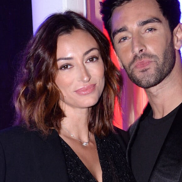 Exclusif - Valentin Léonard et Rachel Legrain-Trapani - Photocall en marge du défilé Etam Live Show 2020 à Paris le 29 septembre 2020. © Pool Agence Bestimage 