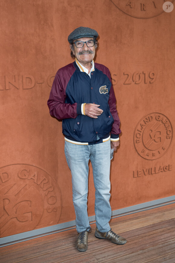 Gérard Hernandez au village lors des internationaux de tennis de Roland Garros à Paris, France, le 30 mai 2019. © Jacovides-Moreau/Bestimage
