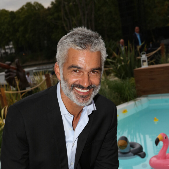 François Vincentelli lors de la soirée d'inauguration du restaurant du groupe d'H.Gaouaoui et du chef N.Tarayre "Splash" au port Van Gogh, en bord de Seine à Asnières, France, le 12 septembre 2019. © Rachid Bellak/Bestimage
