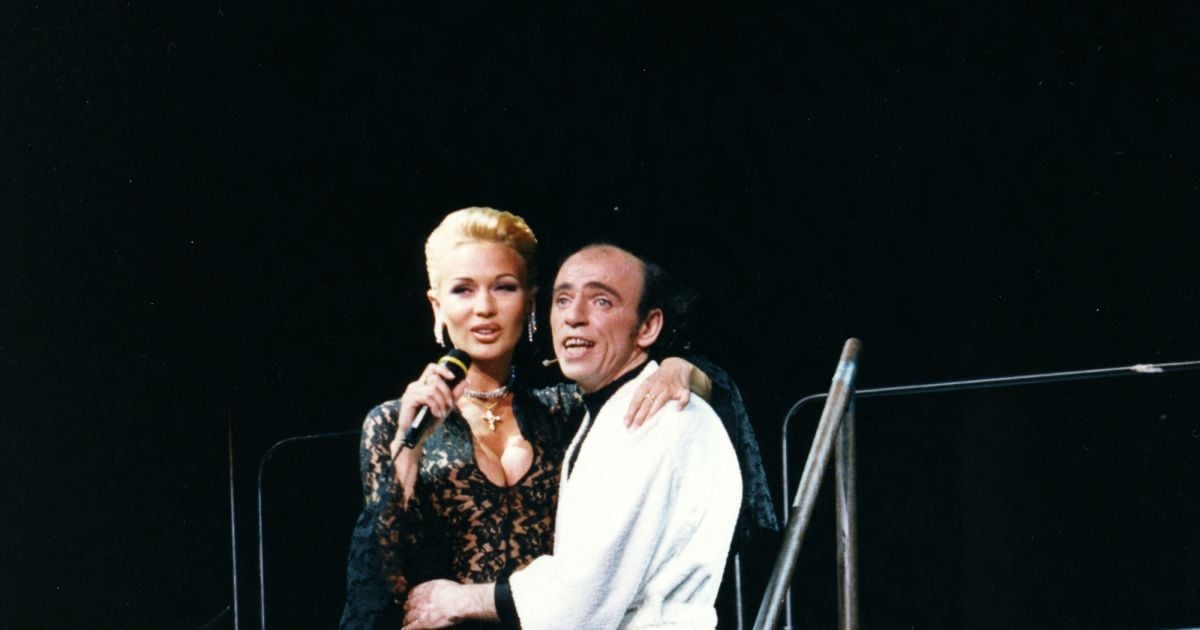 Elie Kakou au Zenith de Paris 1995 avec Marlene Mourreau Purepeople