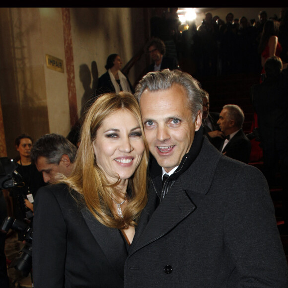 Mathilde Seigner et son compagnon Mathieu Petit - Archives