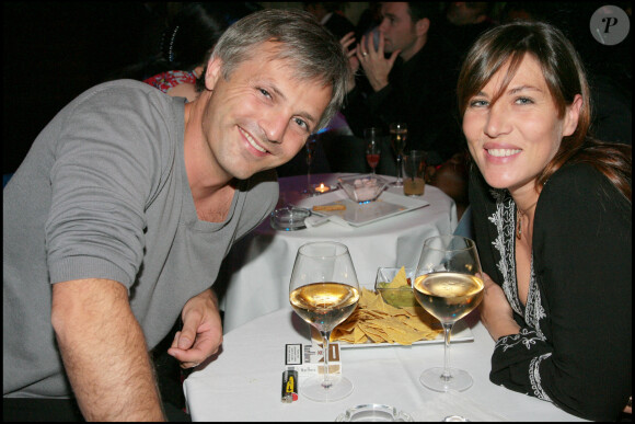 Mathilde Seigner et son compagnon Mathieu Petit - Archives