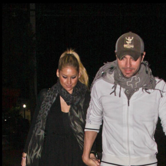 Exclusif- Anna Kournikova et Enrique Iglesias à Miami.