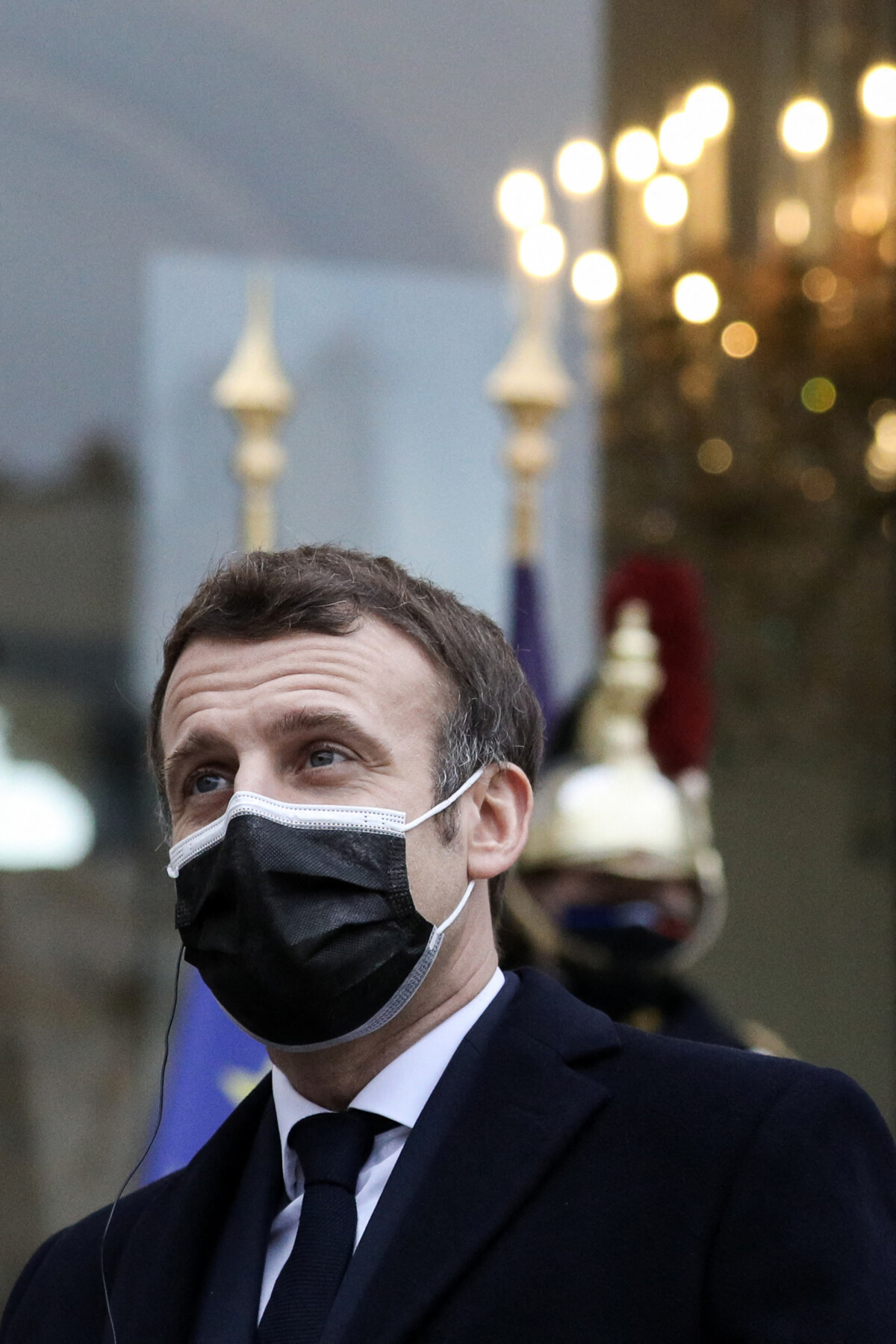 Photo : Le président de la république, Emmanuel Macron reçoit le ...
