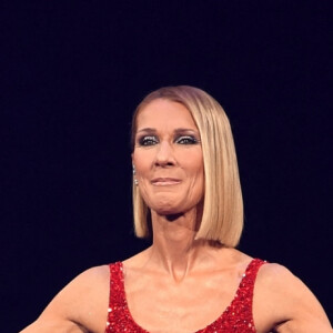 Céline Dion en concert à l'American Airlines Arena dans le cadre de sa tournée "Courage World Tour" à Miami, le 17 janvier 2020.