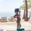 Christina Milian, enceinte de M. Pokora, a posté cette photo sur Instagram.