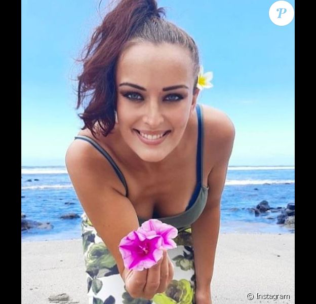 Kelly Bochenko sublime à La Réunion, photo Instagram