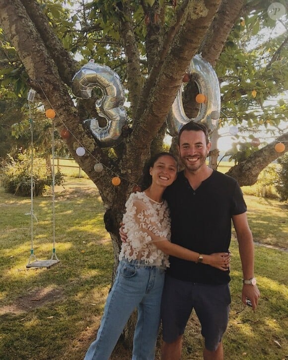 Yaniss Lespert et sa compagne Bétina sur Instagram, août 2019.