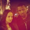 Alizée et Kanye West à Paris sur Instagram.