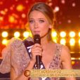   Miss Normandie   :   Amandine Petit lors du discours des 5 finalistes de Miss France 2021 le 19 décembre sur TF1  